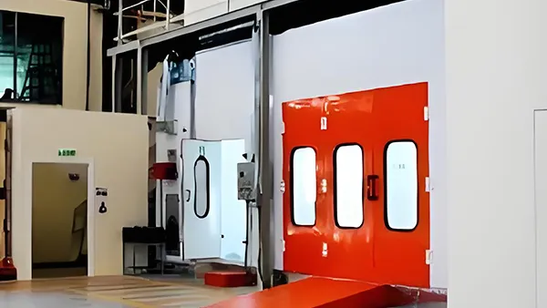 Окрасочная камера для мебельного производства