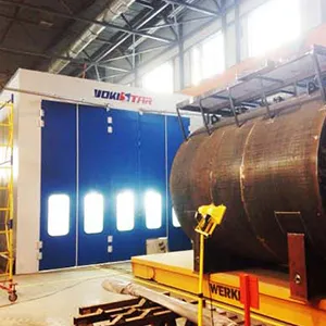 Окрасочная камера для автоцистерн