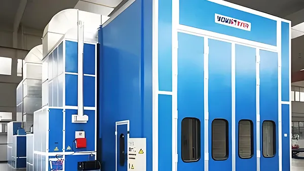 Окрасочная камера для грузовых автомобилей