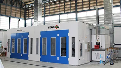 Окрасочно-сушильные камеры для автомобилей