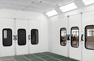 Окрасочная камера для мебельного производства