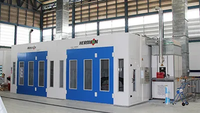 Окрасочно-сушильные камеры для автомобилей