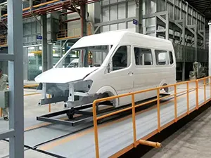 Окрасочно-сушильная камера для автобусов и грузовиков