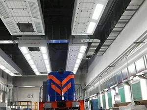 Окрасочно-сушильная камера для автобусов и грузовиков