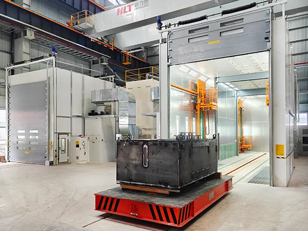 Окрасочная камера для крупногабаритного оборудования