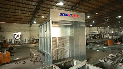 Открытая окрасочная камера