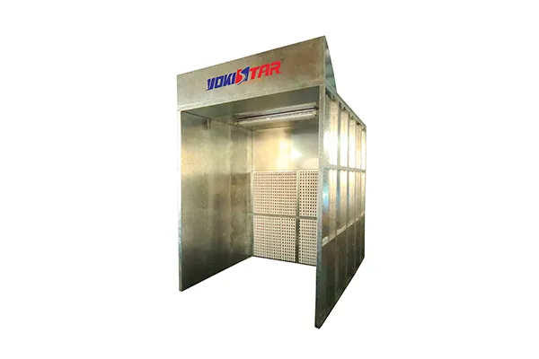 Открытая окрасочная камера