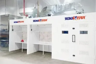 Открытая окрасочная камера