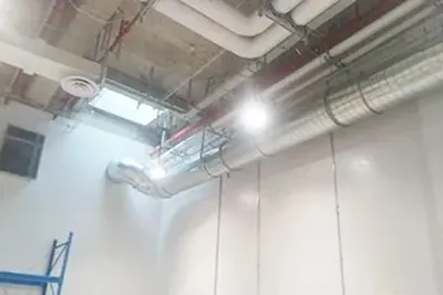 Открытая окрасочная камера