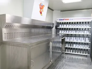 Рабочий стол колориста (Верстак для смешивания красок)