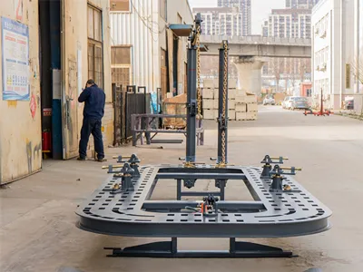 Платформенный стапель с боковым наклоном